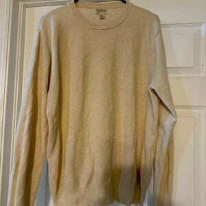 J Crew, long-sleeved crewneck sweater!